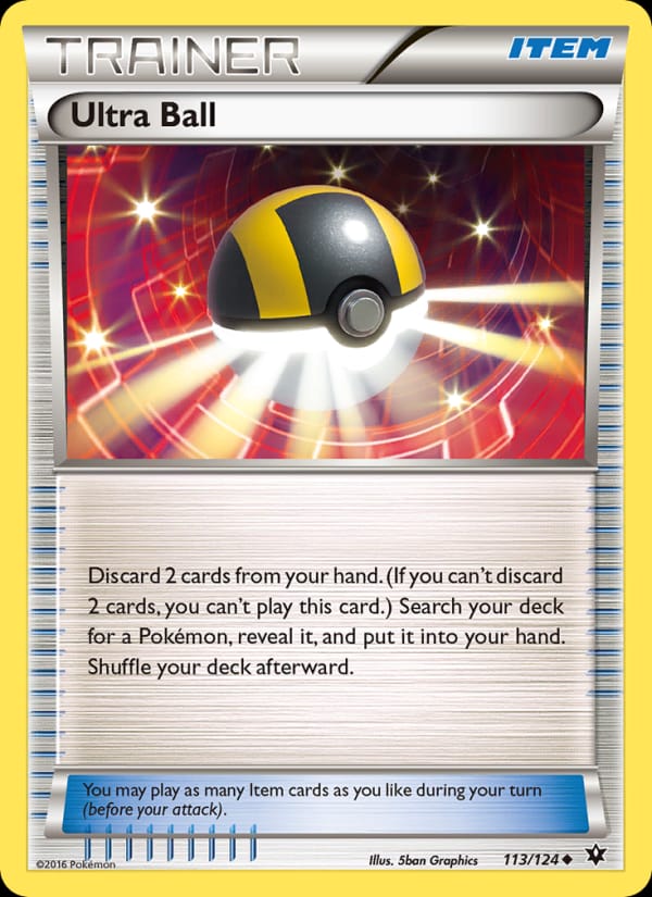 Ultra Ball, XY - Fates Collide · 113/124