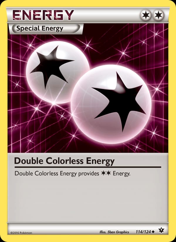 Double Colorless Energy, XY - Fates Collide · 114/124