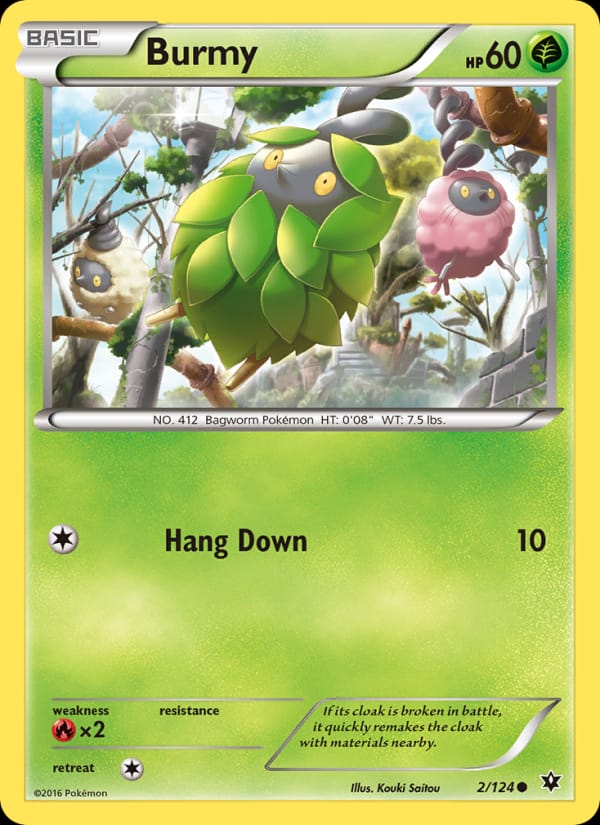 Burmy, XY - Fates Collide · 2/124