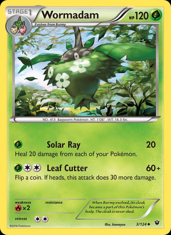 Wormadam, XY - Fates Collide · 3/124