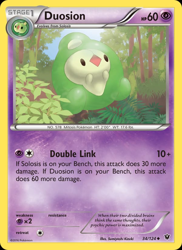 Duosion, XY - Fates Collide · 34/124