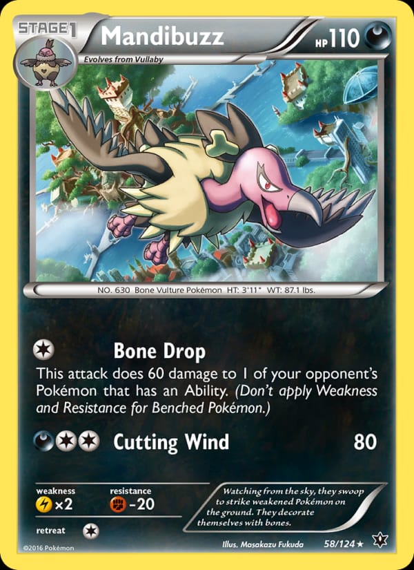 Mandibuzz, XY - Fates Collide · 58/124