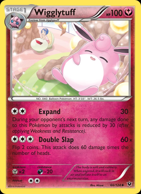 Wigglytuff, XY - Fates Collide · 66/124