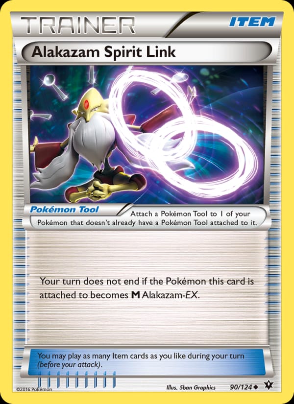 Alakazam Spirit Link, XY - Fates Collide · 90/124