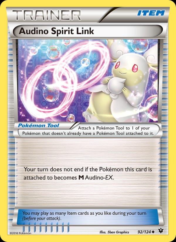 Audino Spirit Link, XY - Fates Collide · 92/124