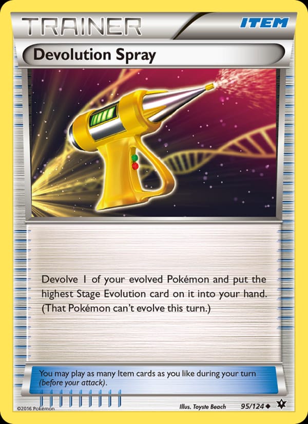 Devolution Spray, XY - Fates Collide · 95/124