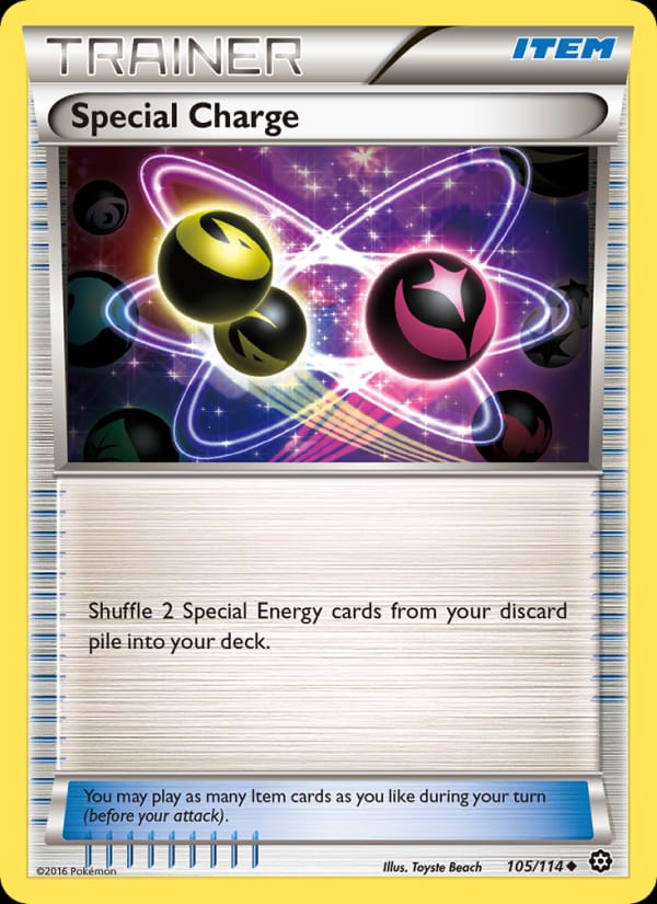 Special Charge, XY - Steam Siege · 105/114
