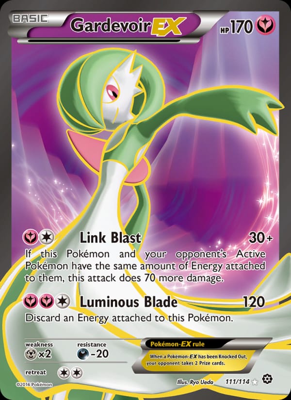 Gardevoir EX, XY - Steam Siege · 111/114
