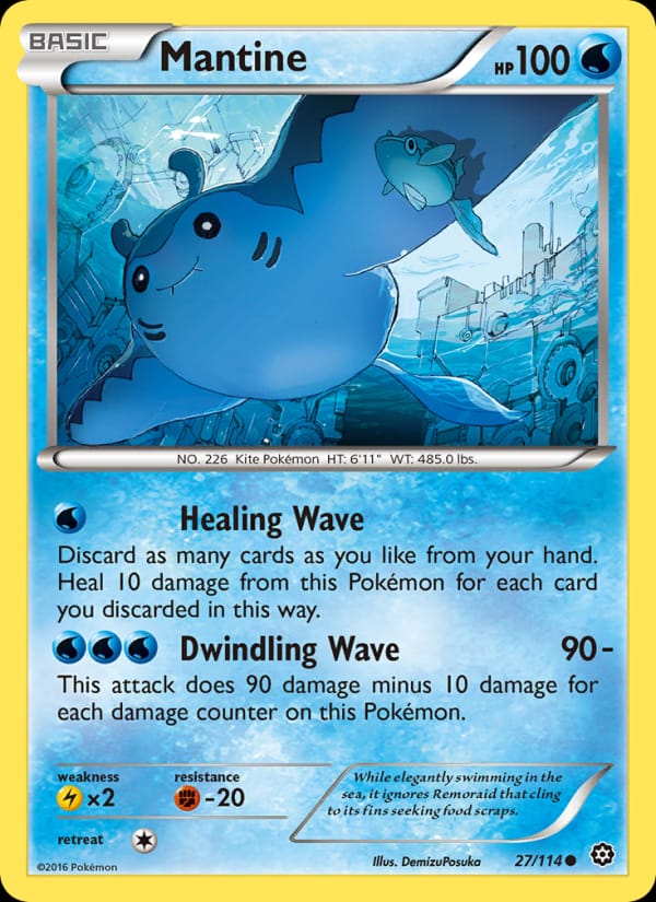 Mantine, XY - Steam Siege · 27/114