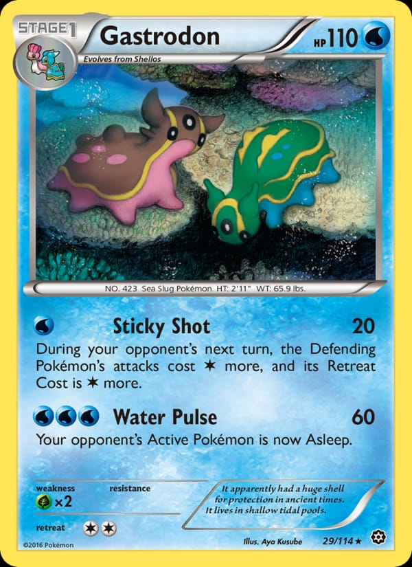 Gastrodon, XY - Steam Siege · 29/114