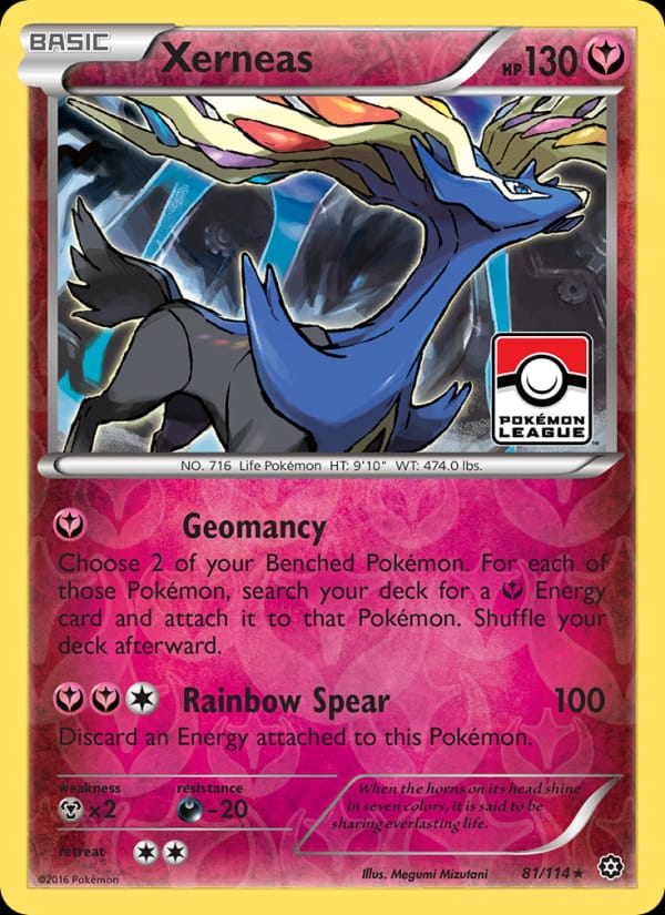 Xerneas, XY - Steam Siege · 81/114