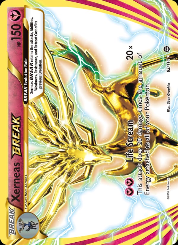 Xerneas BREAK, XY - Steam Siege · 82/114