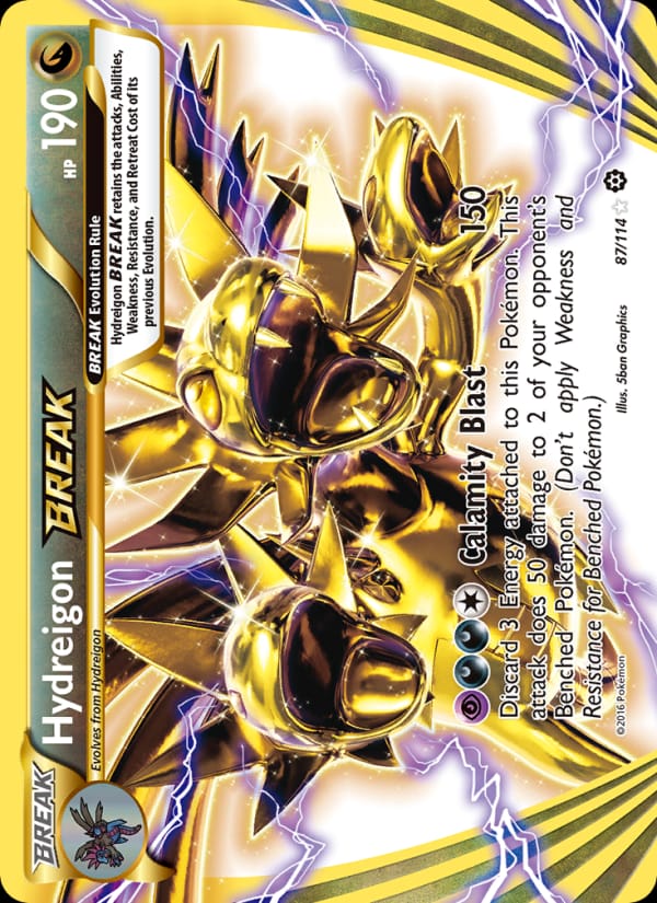 Hydreigon BREAK, XY - Steam Siege · 87/114