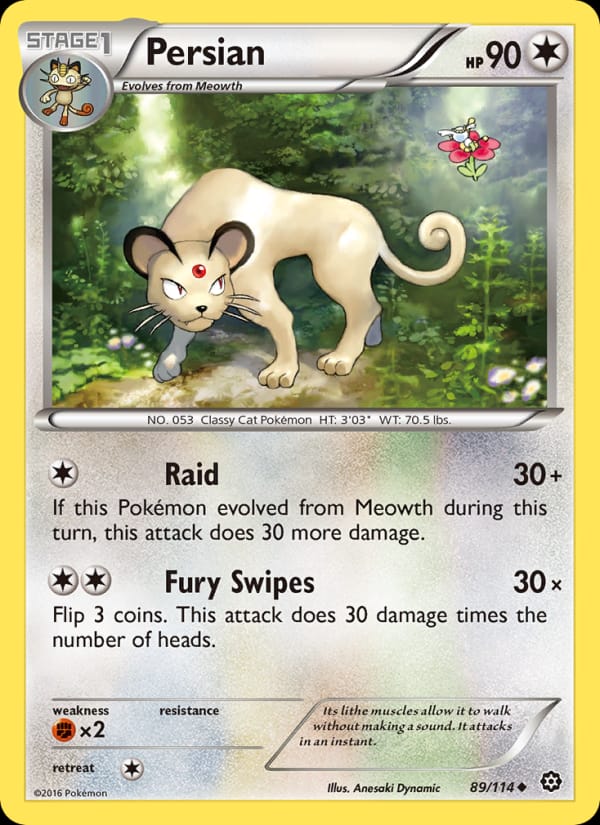 Persian, XY - Steam Siege · 89/114
