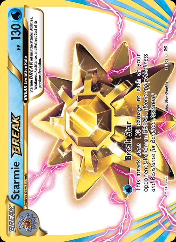 Starmie BREAK, XY - Evolutions · 32/108