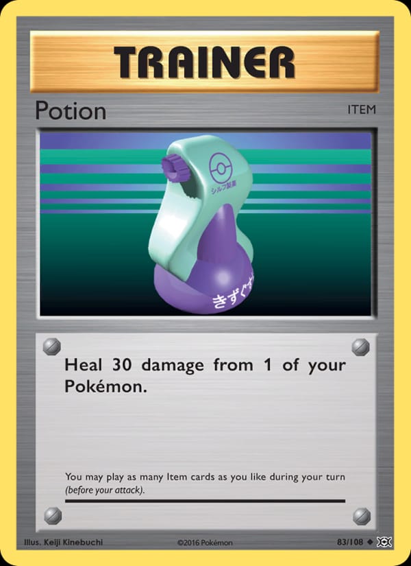 Potion, XY - Evolutions · 83/108