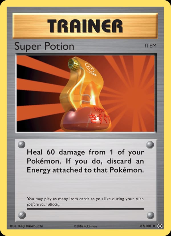 Super Potion, XY - Evolutions · 87/108
