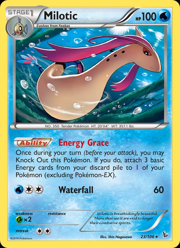 Milotic, XY - Flashfire · 23/106
