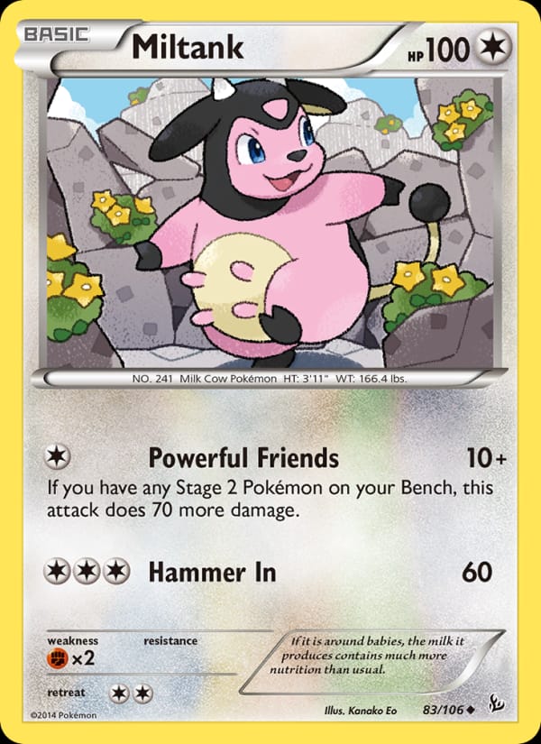 Miltank, XY - Flashfire · 83/106