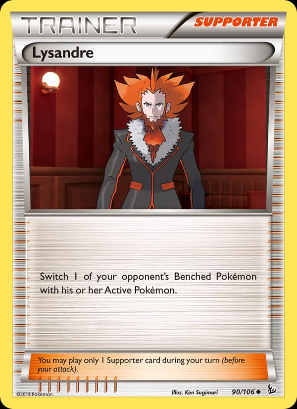 Lysandre, XY - Flashfire · 90/106