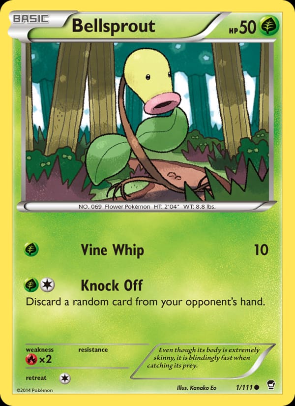 Bellsprout, XY - Furious Fists · 1/111
