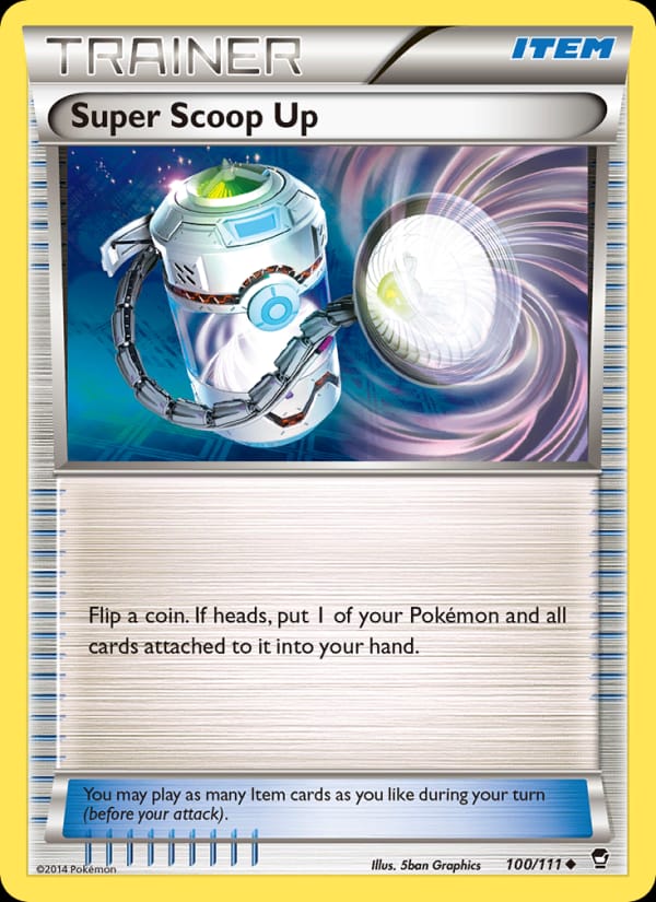 Super Scoop Up, XY - Furious Fists · 100/111