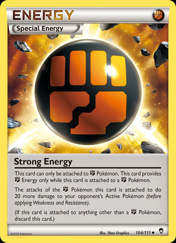 Strong Energy, XY - Furious Fists · 104/111