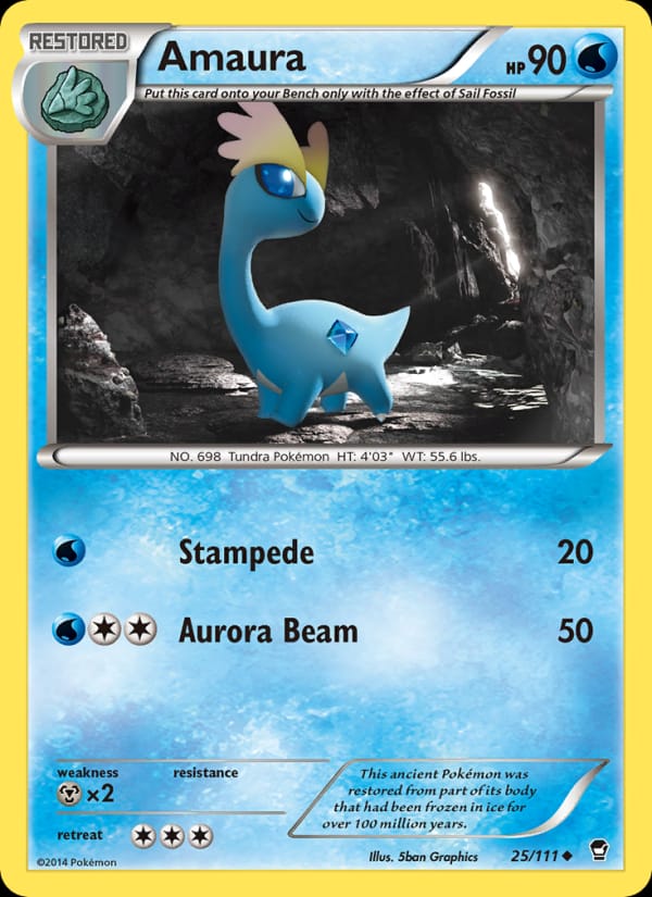 Amaura, XY - Furious Fists · 25/111