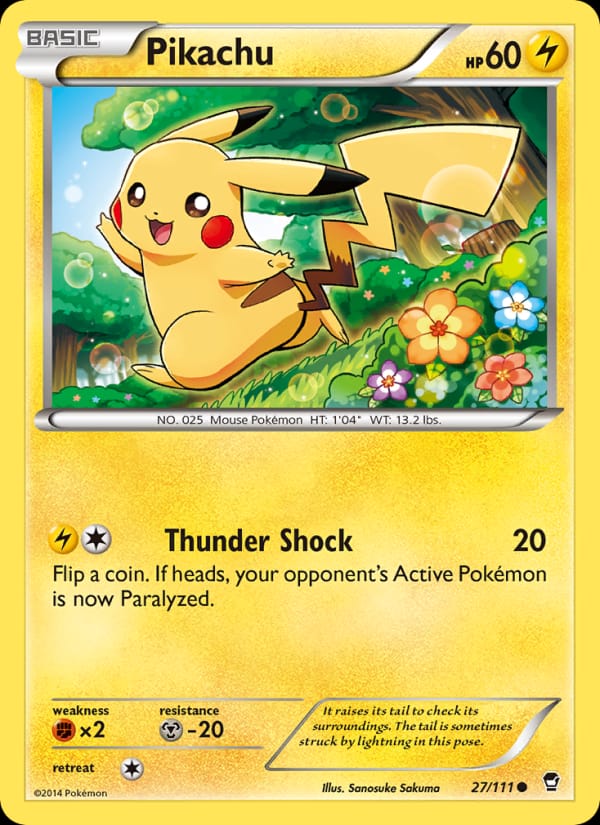 Pikachu, XY - Furious Fists · 27/111