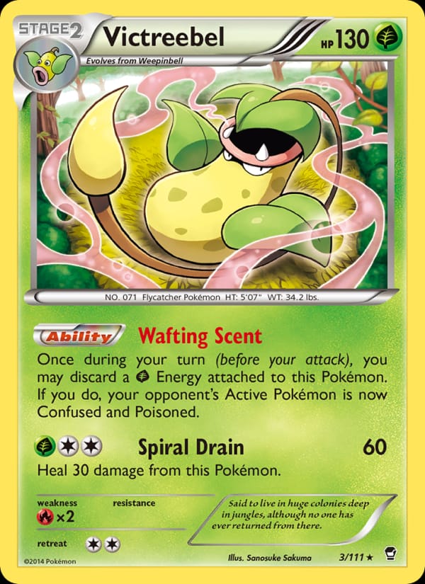 Victreebel, XY - Furious Fists · 3/111