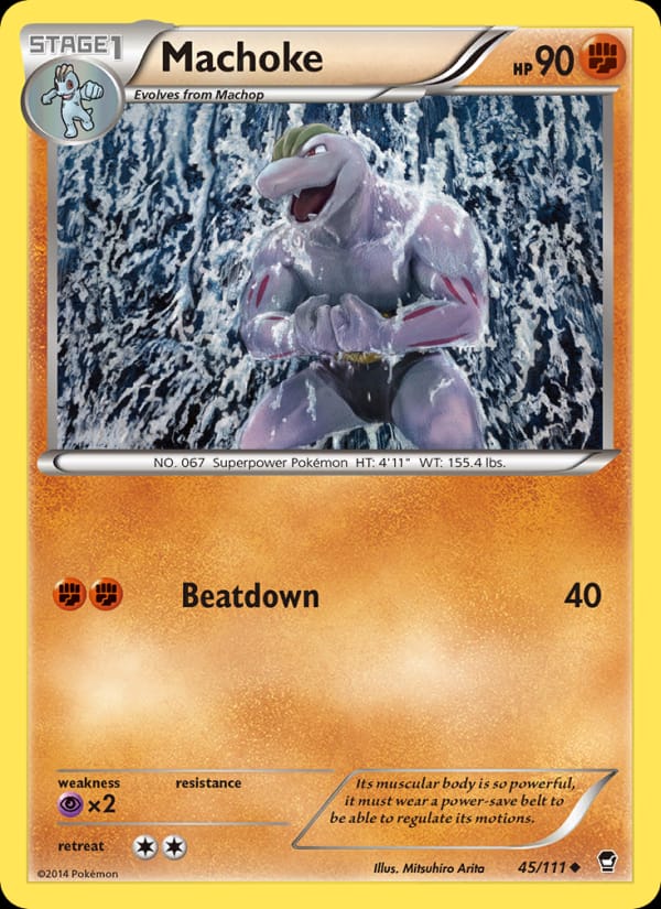 Machoke, XY - Furious Fists · 45/111