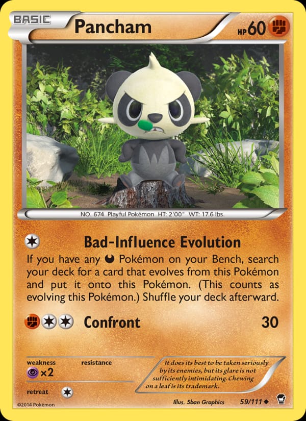 Pancham, XY - Furious Fists · 59/111