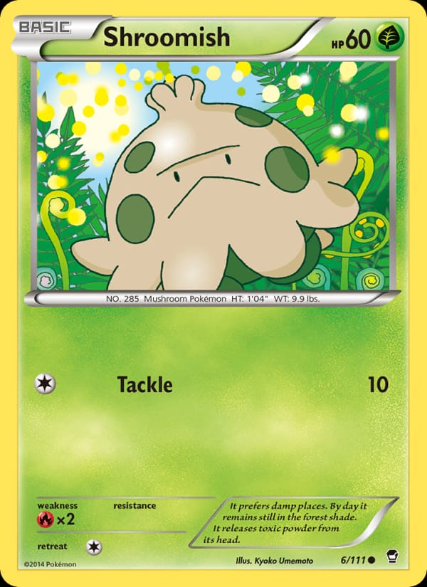 Shroomish, XY - Furious Fists · 6/111