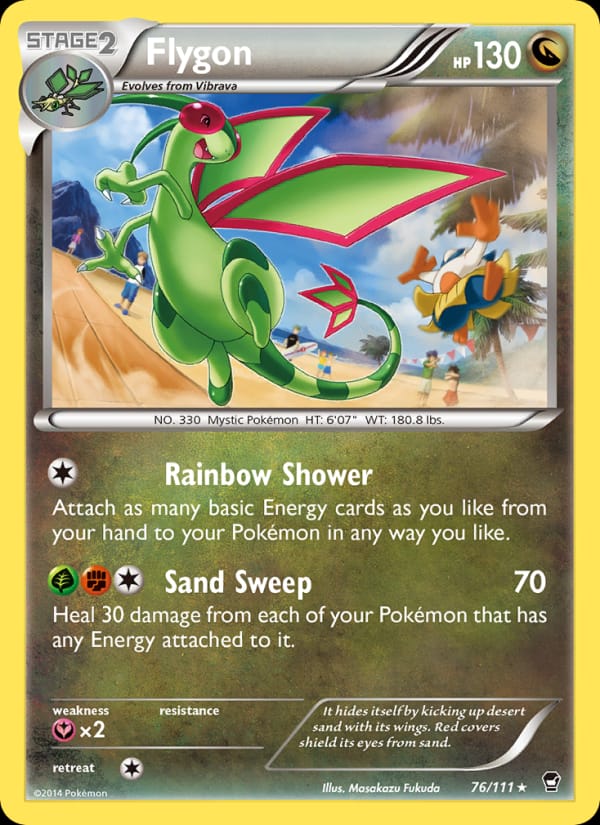 Flygon, XY - Furious Fists · 76/111