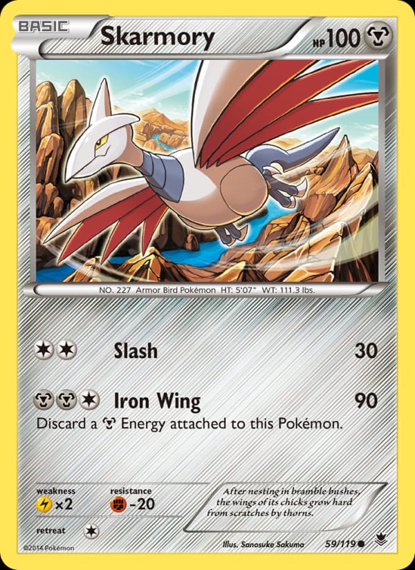 Skarmory, XY - Phantom Forces · 59/119