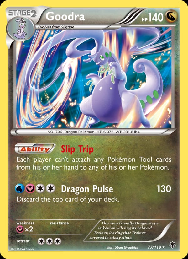 Goodra, XY - Phantom Forces · 77/119