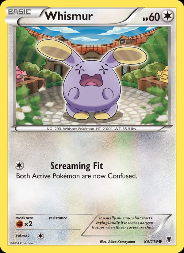 Whismur, XY - Phantom Forces · 83/119
