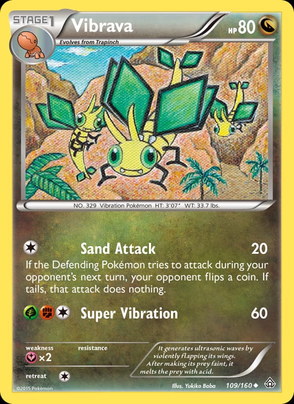 Vibrava, XY - Primal Clash · 109/160