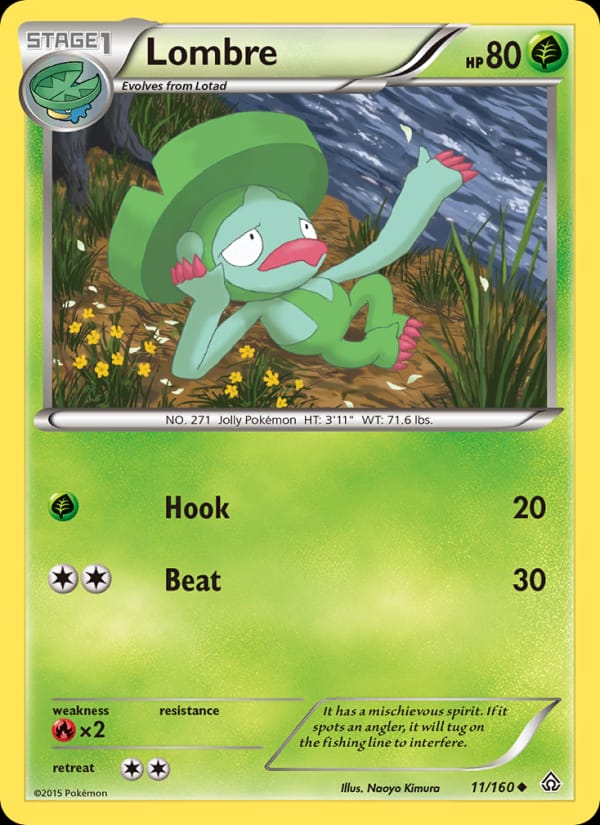 Lombre, XY - Primal Clash · 11/160
