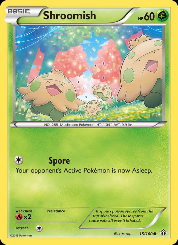 Shroomish, XY - Primal Clash · 15/160
