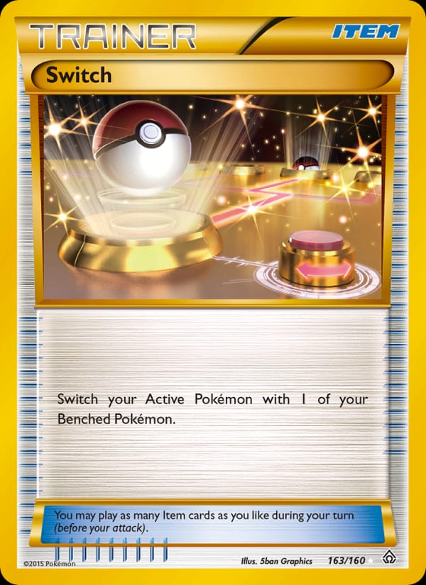 Switch, XY - Primal Clash · 163/160