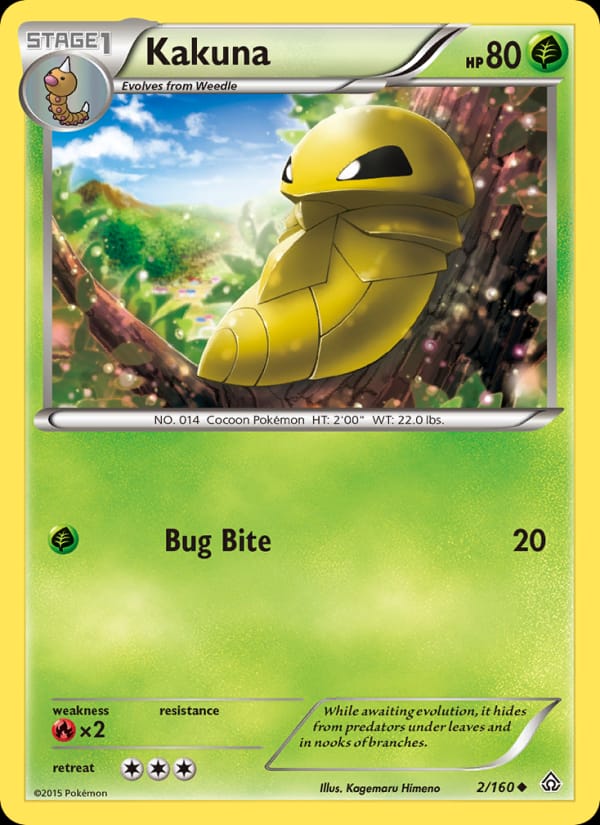 Kakuna, XY - Primal Clash · 2/160