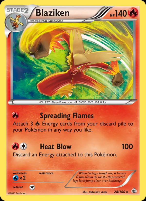 Blaziken, XY - Primal Clash · 28/160