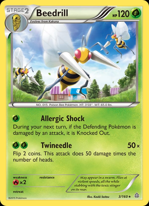Beedrill, XY - Primal Clash · 3/160