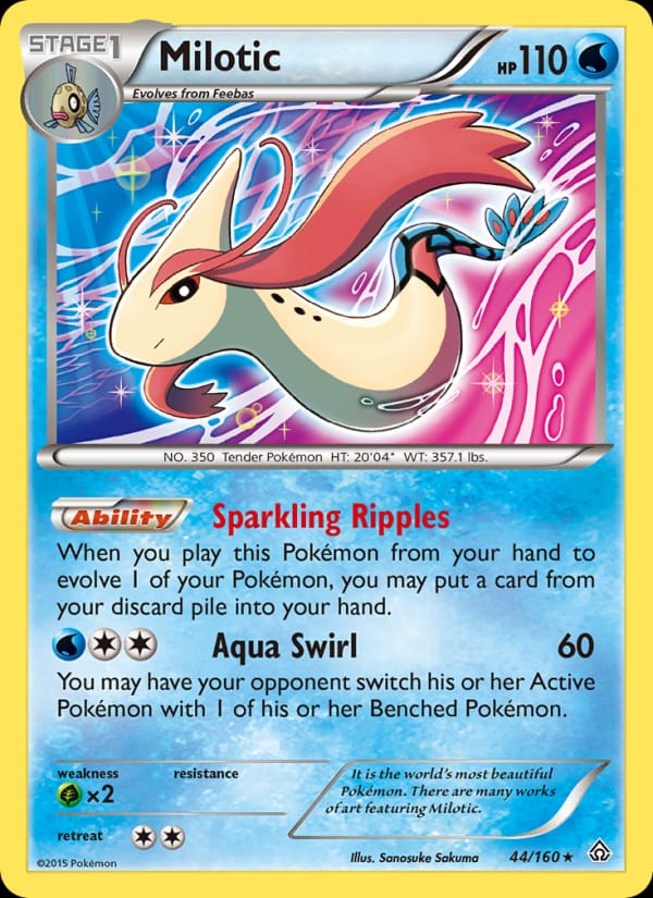 Milotic, XY - Primal Clash · 44/160