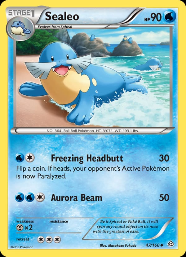 Sealeo, XY - Primal Clash · 47/160