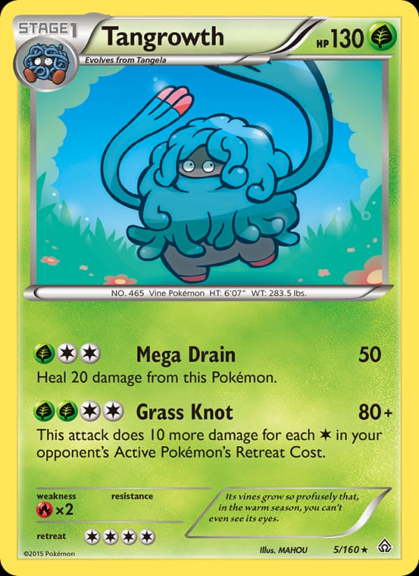 Tangrowth, XY - Primal Clash · 5/160