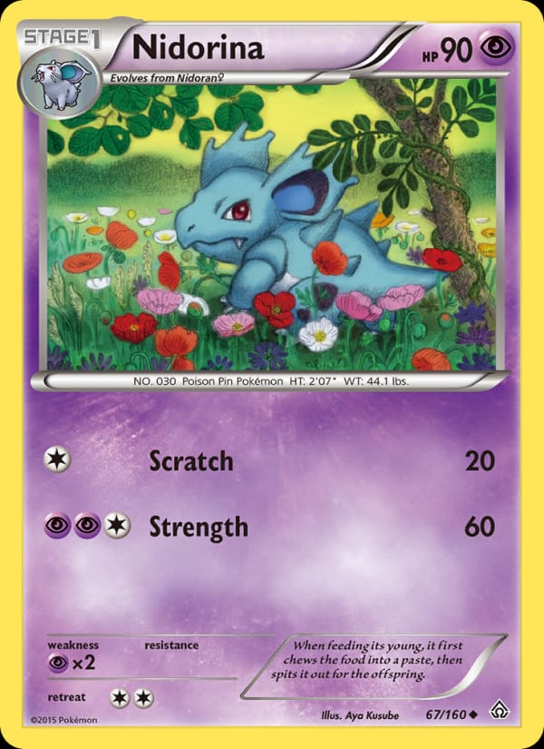 Nidorina, XY - Primal Clash · 67/160