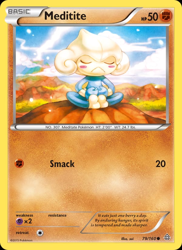 Meditite, XY - Primal Clash · 79/160
