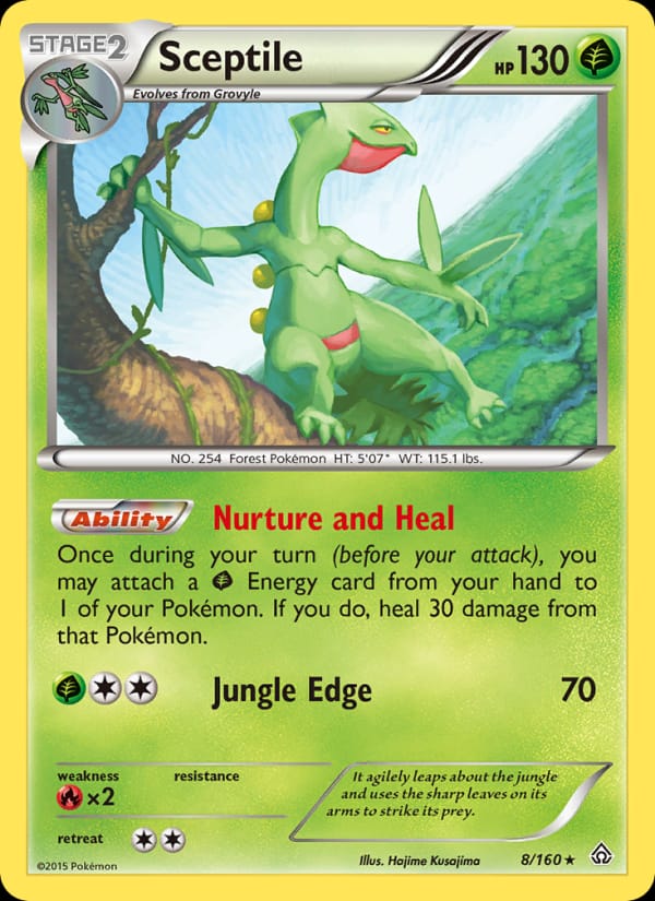 Sceptile, XY - Primal Clash · 8/160